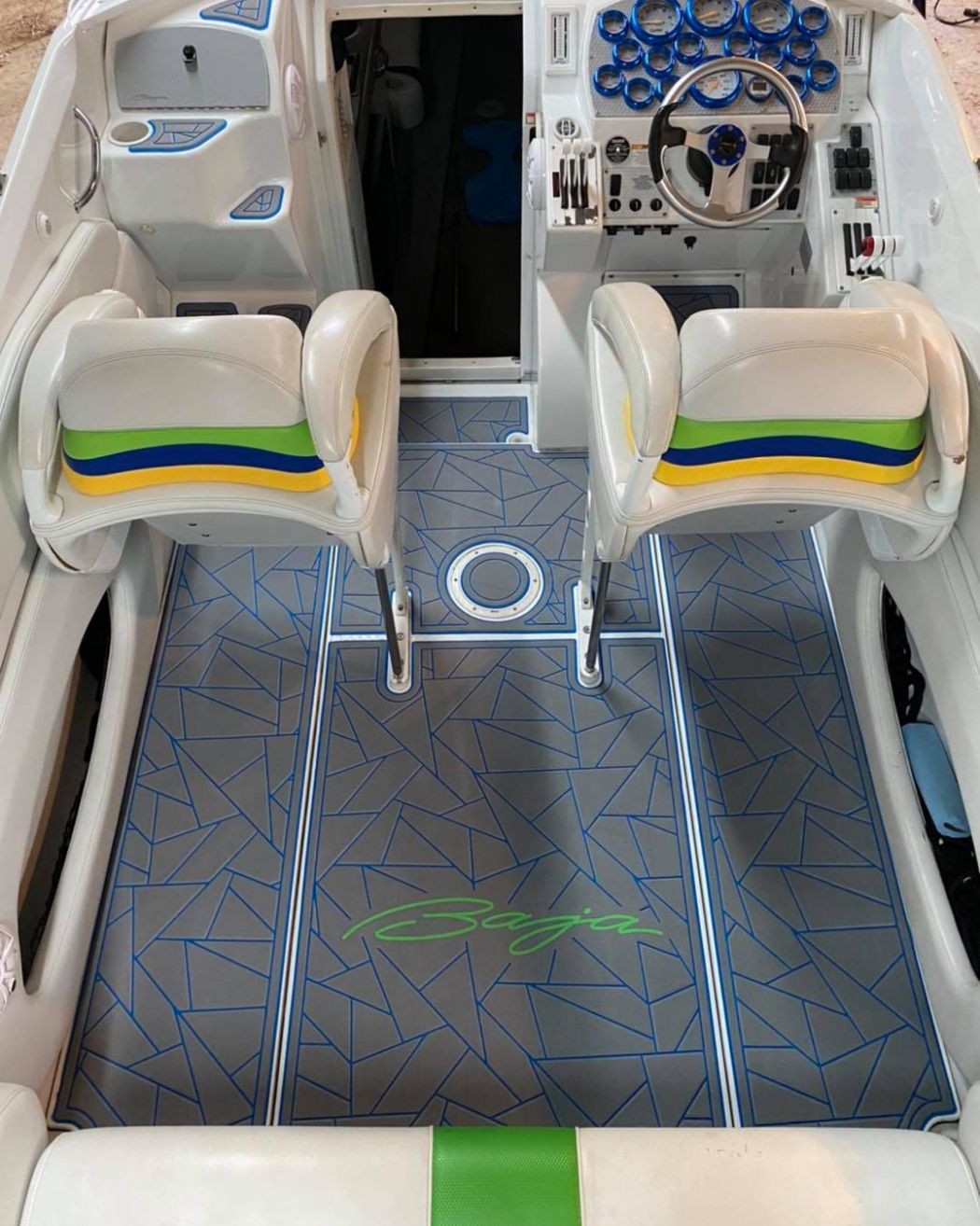 Baja 40 Outlaw SeaDek Installation