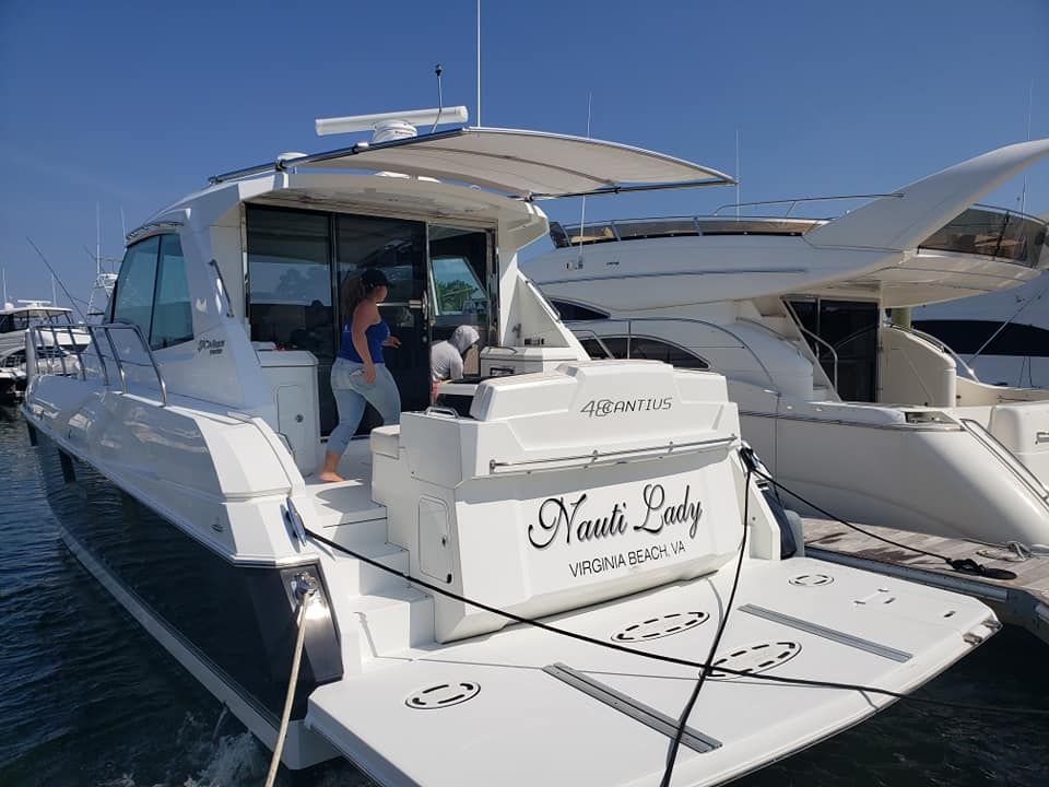 48' Cantius Boat Detailing