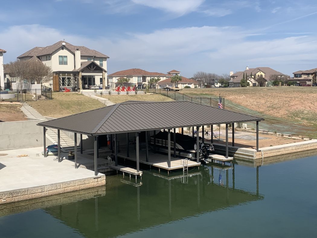 Clearwater Landing Boat Dock Lake LBJ