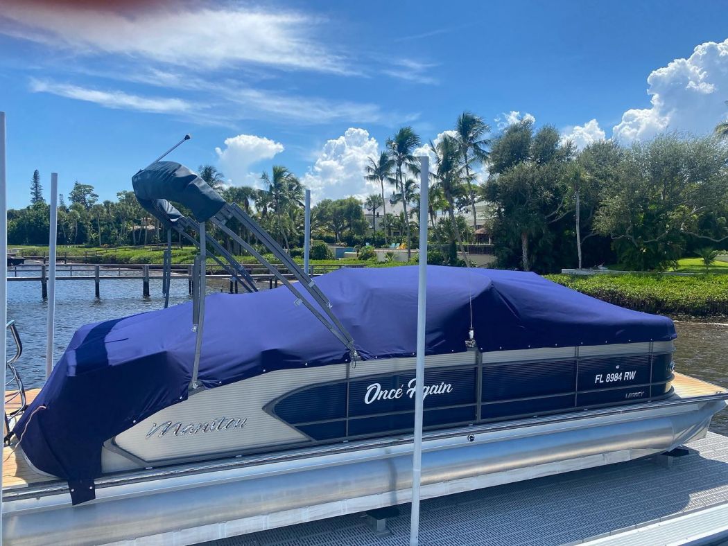 Pontoon Boat Cover Jupiter FL