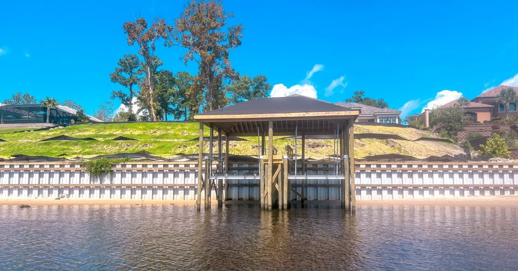Custom Boat Dock Myrtle Beach