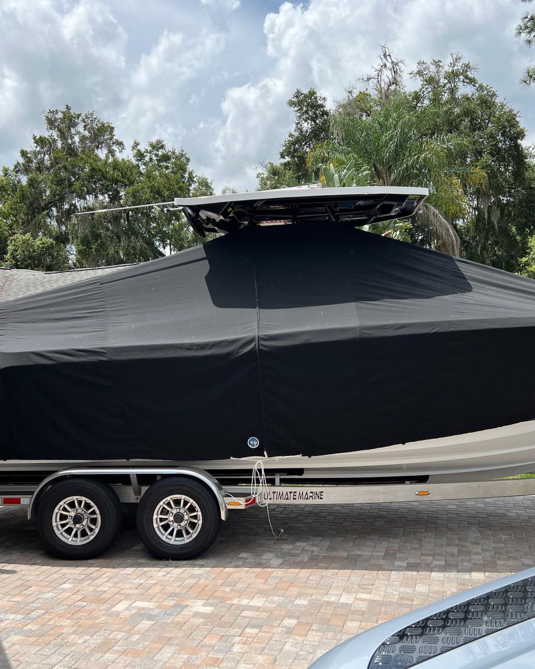 Sunbrella Custom  Boat Cover