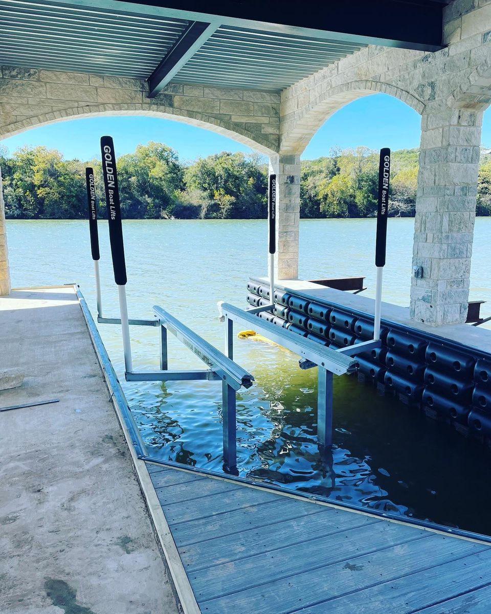 Boat Lift Lake LBJ