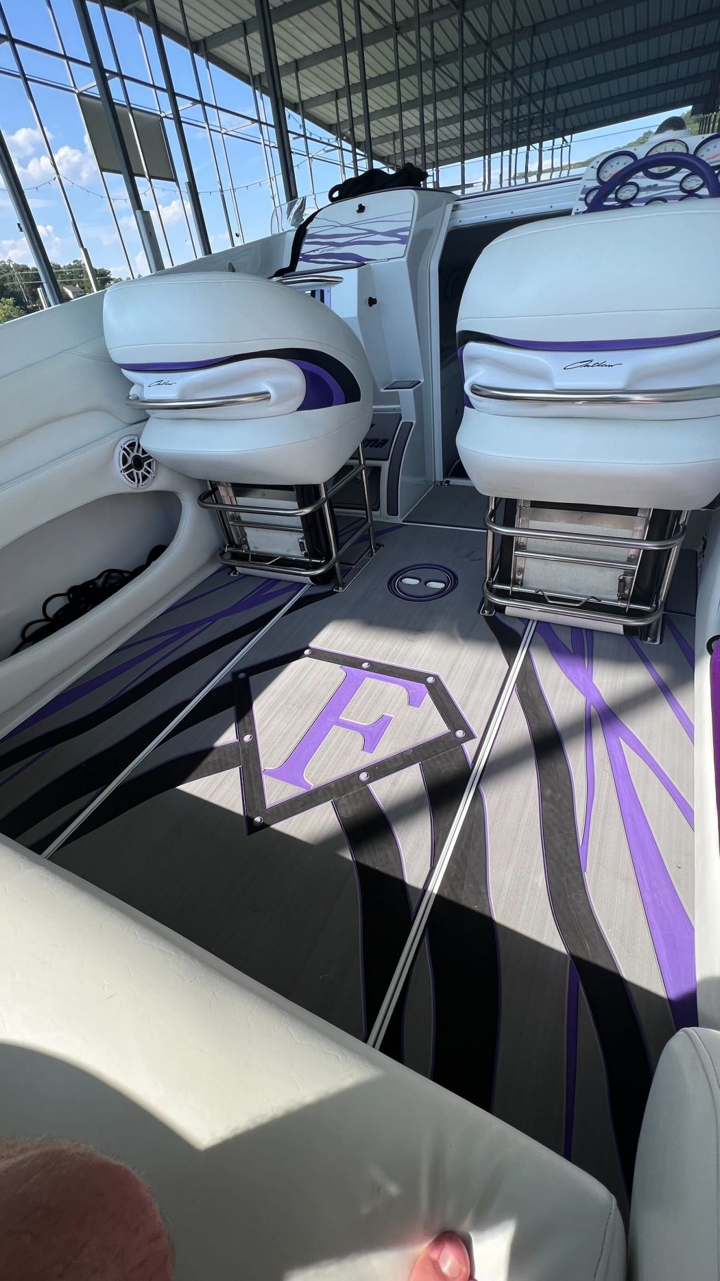 1998 Baja 33 Marine Flooring