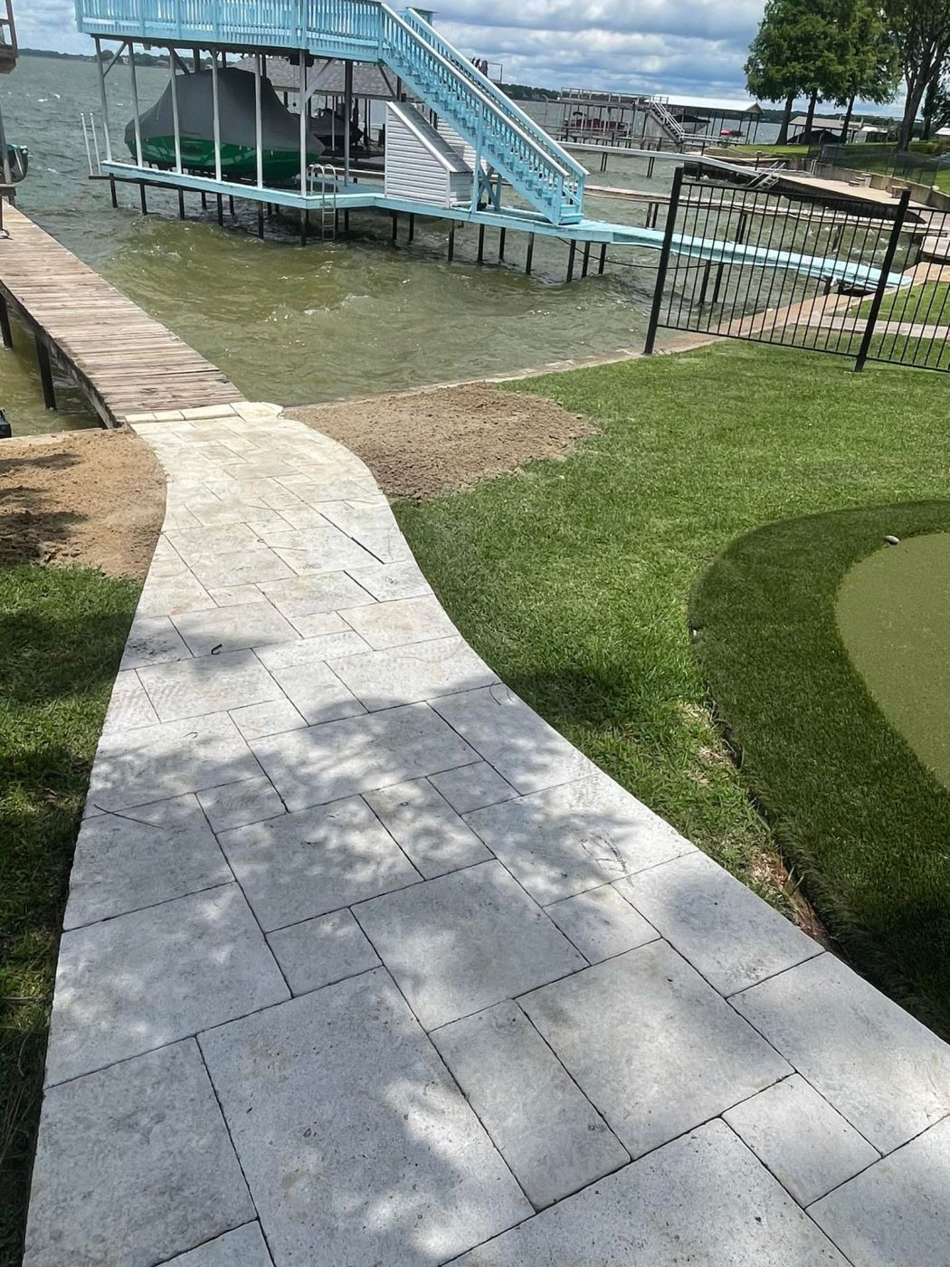 Seawall Repair Cedar Creek Lake