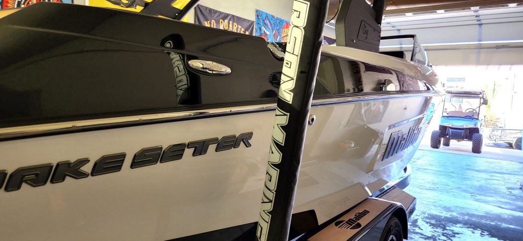 Malibu Wakesurf Boat Detailing