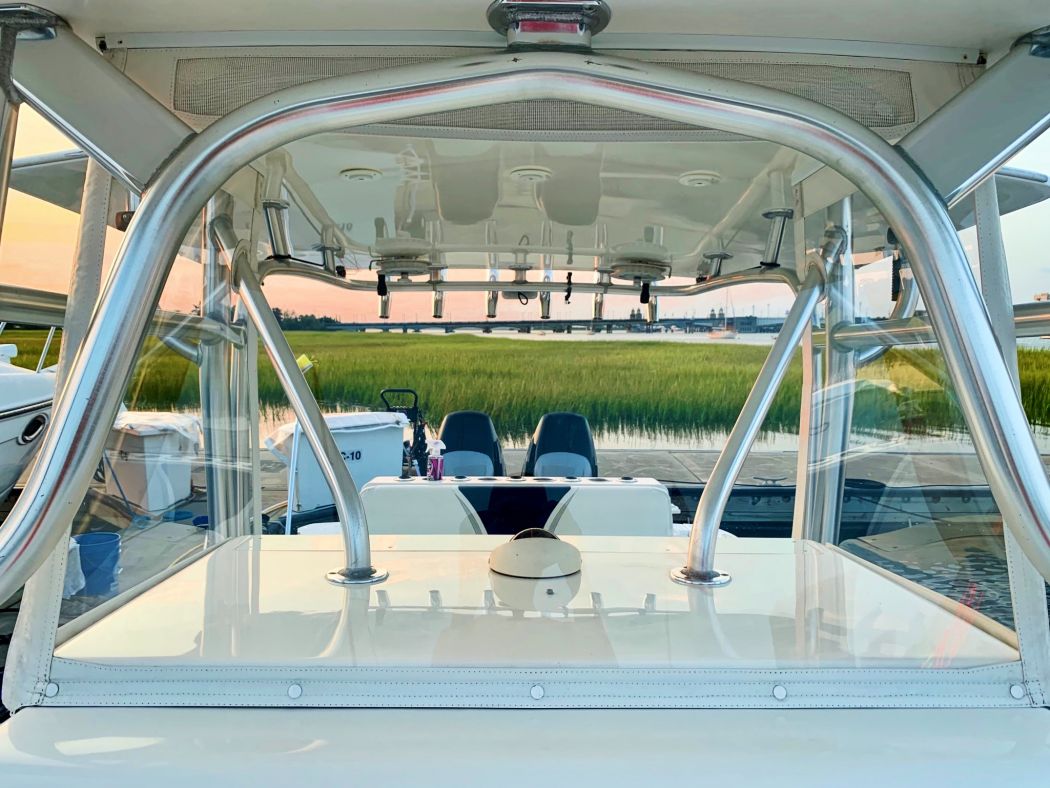 Boat Detailing 35' SeaVee Center Console