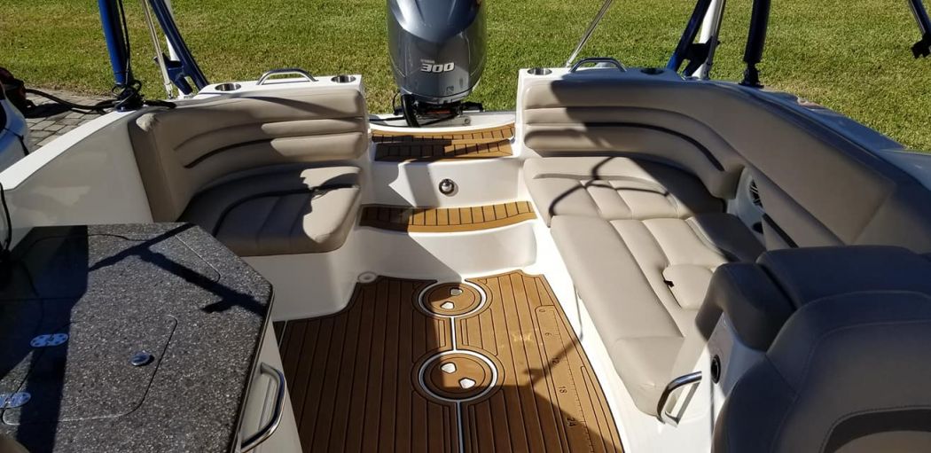 Hurricane Deck Boat Cleaning