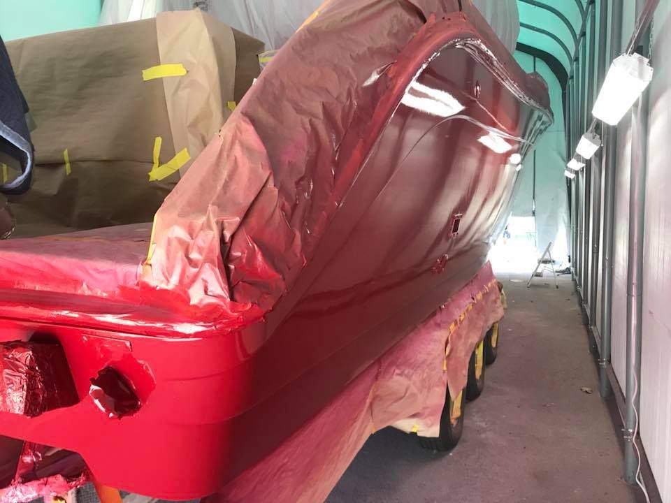 Boat Painting Orange Beach Alabama