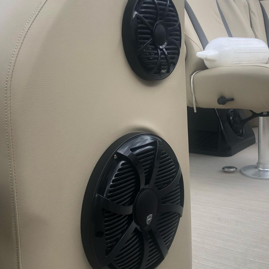 Pontoon Marine Audio Installation
