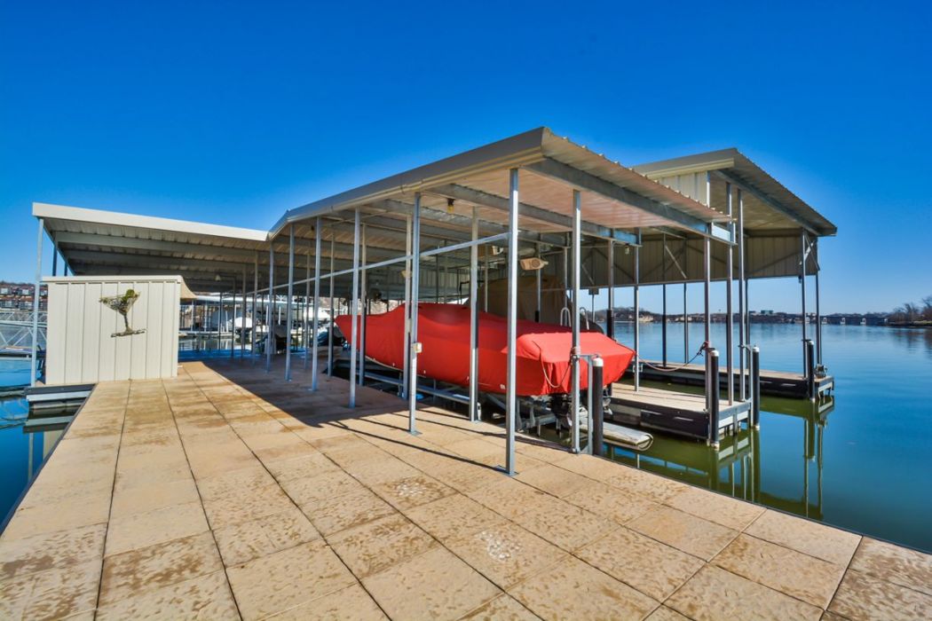 2 Slip Boat Dock With 4 PWC Slips