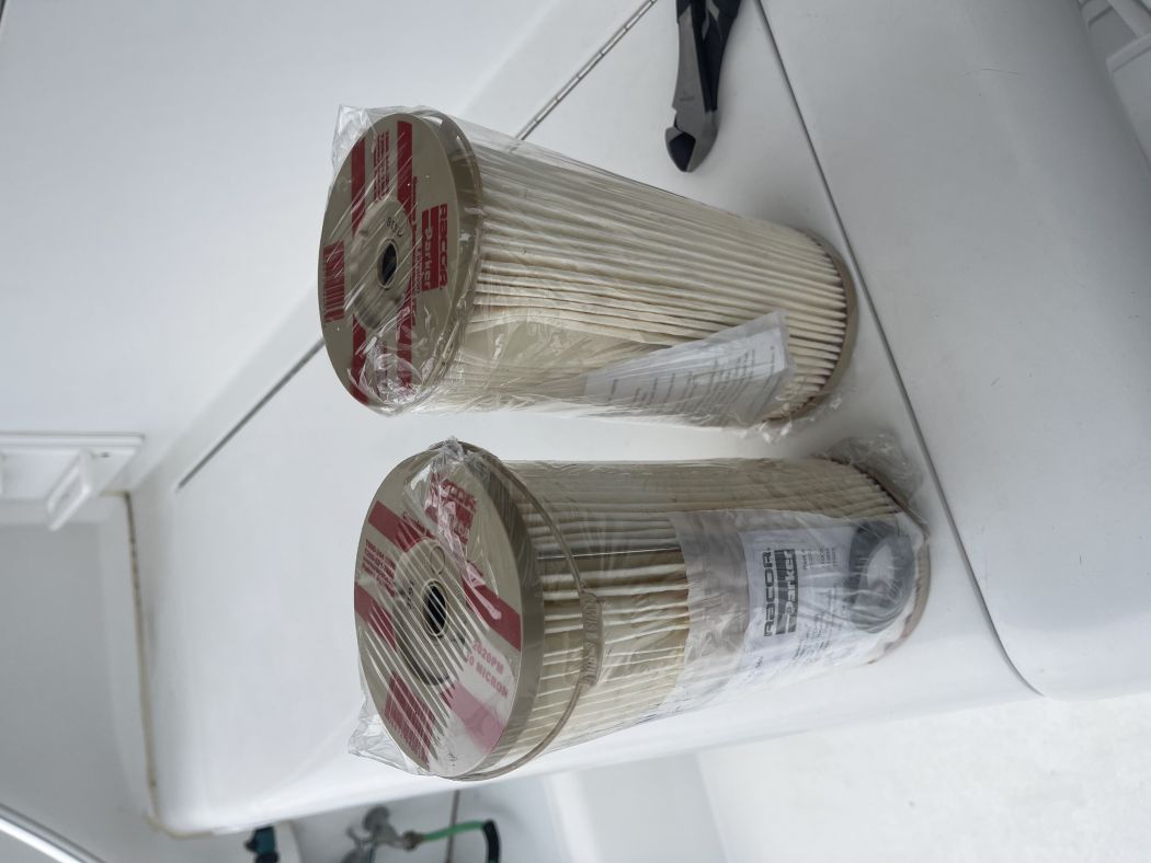 Racor fuel filter change