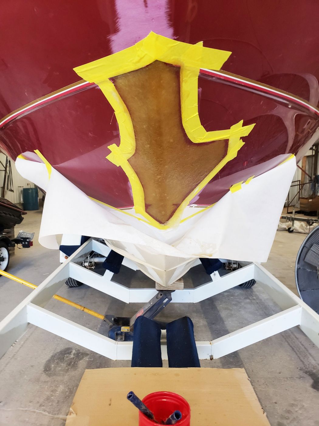 Sea Ray 240 Fiberglass Repair