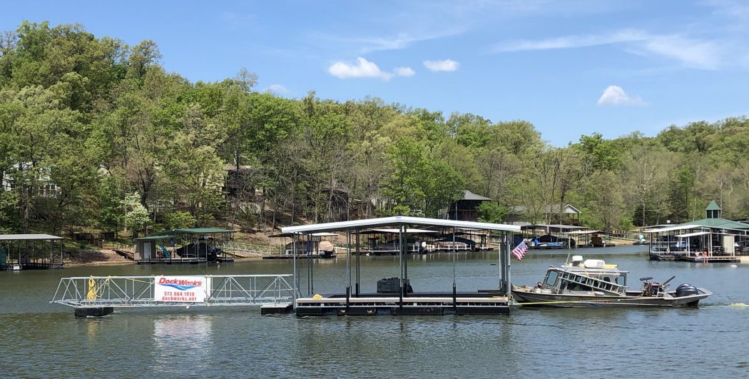 Single Well Dock for Rental Home