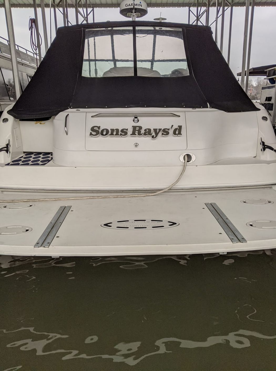 SeaRay Light Up Boat Name