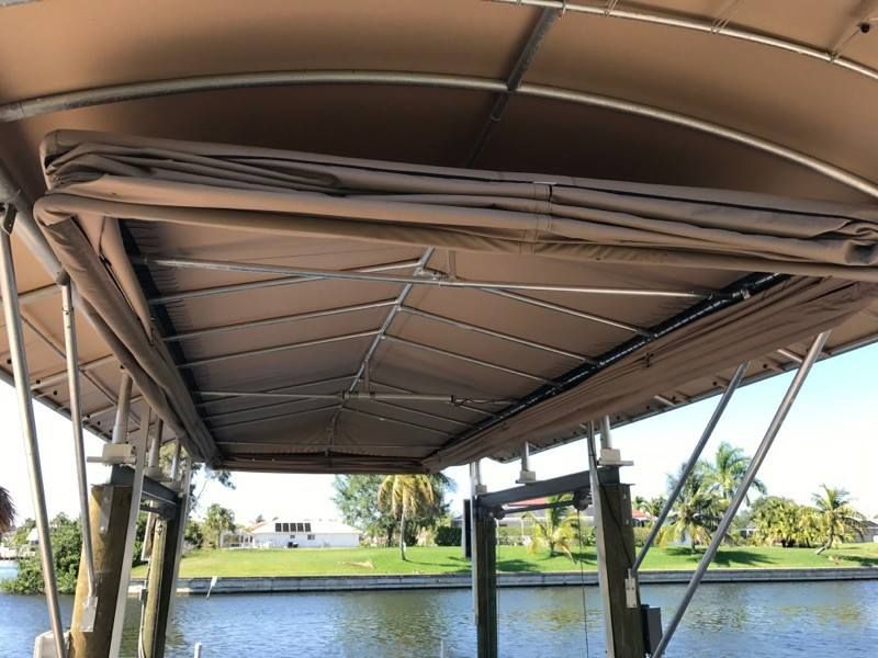 Boat Canopy And Automatic Boat Cover
