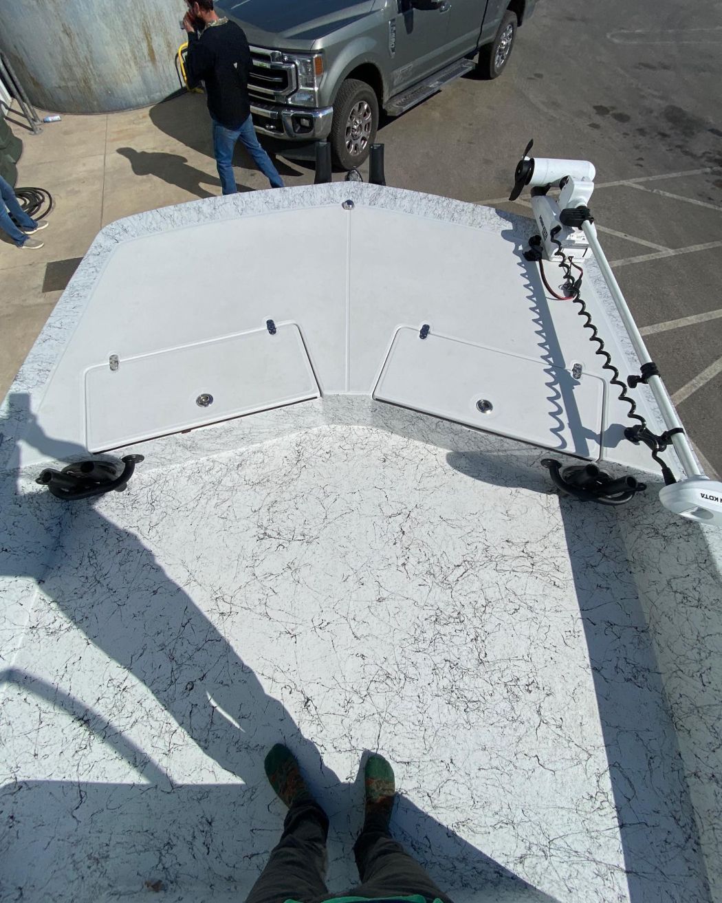 SeaDek Installation Lake LBJ