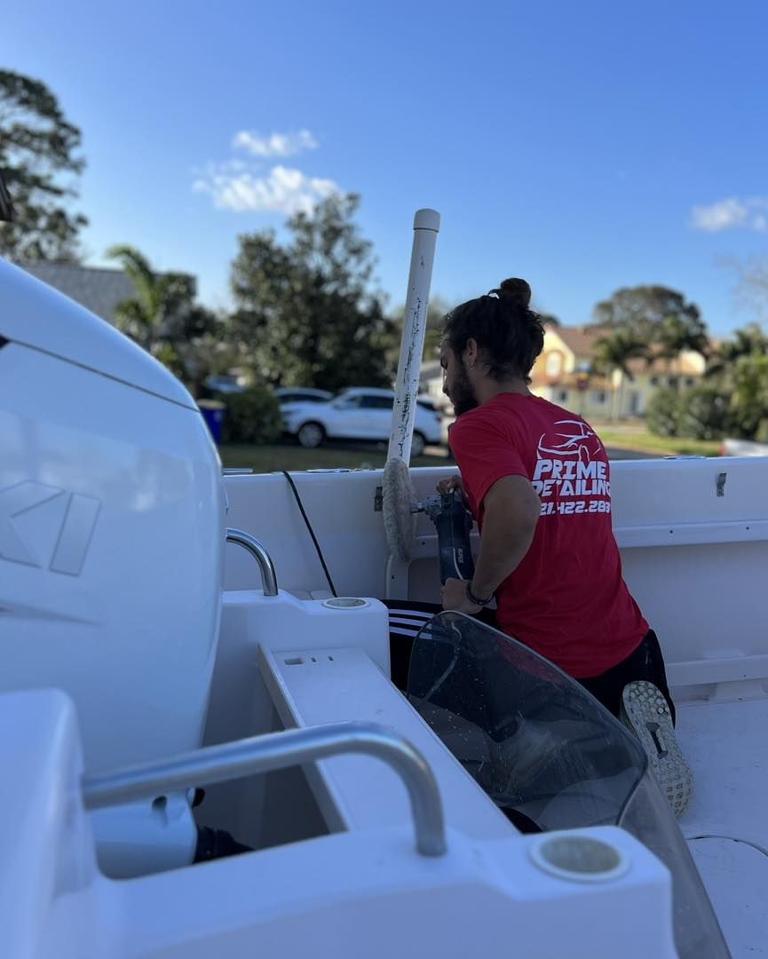 Boat Waxing Palm Bay