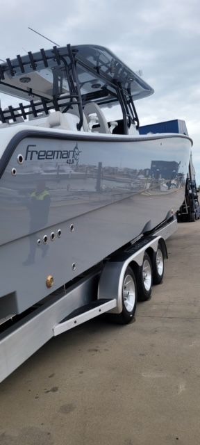 Boat Detailer On Lake Travis