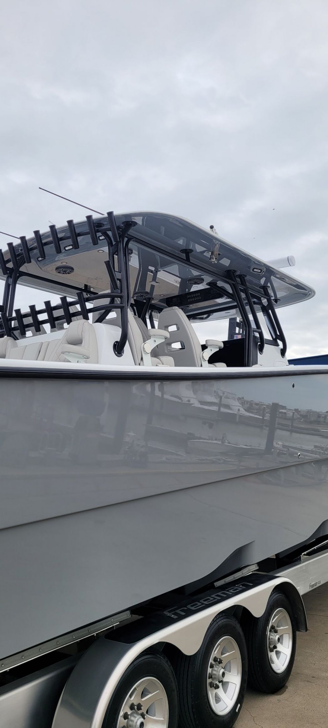 Center Console Detailing Lake Travis