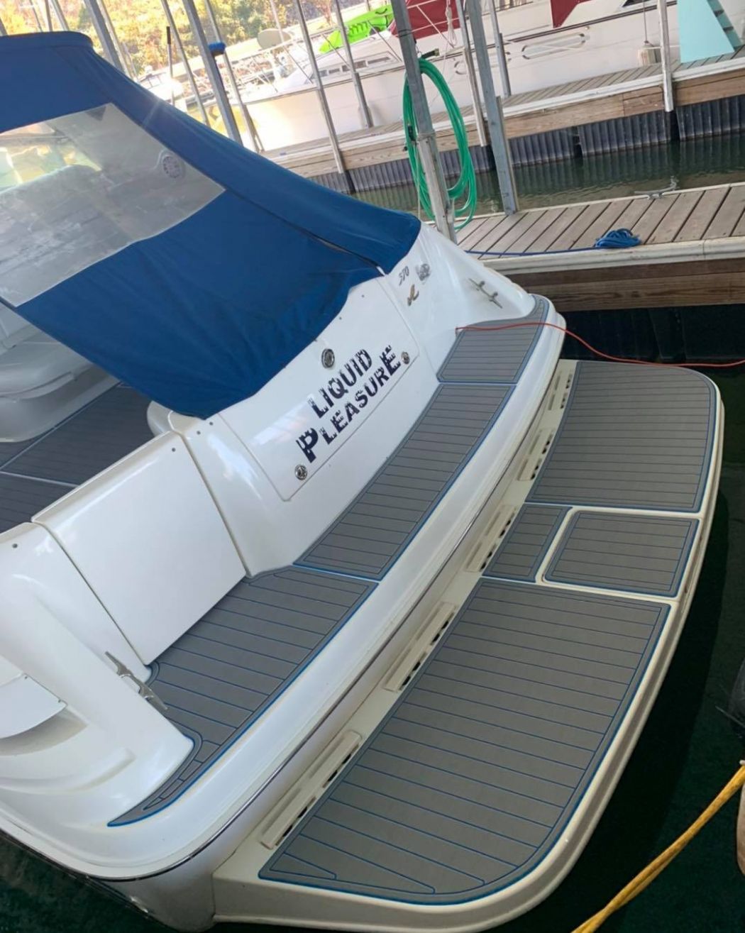 Sea Ray 370 SeaDek Flooring