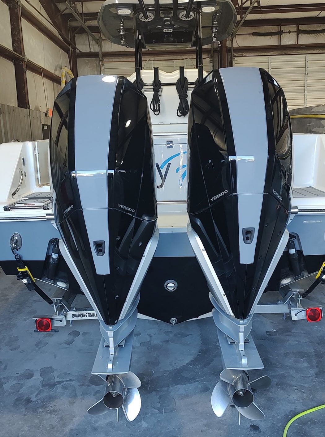 Custom Painted Mercury Verado Outboards
