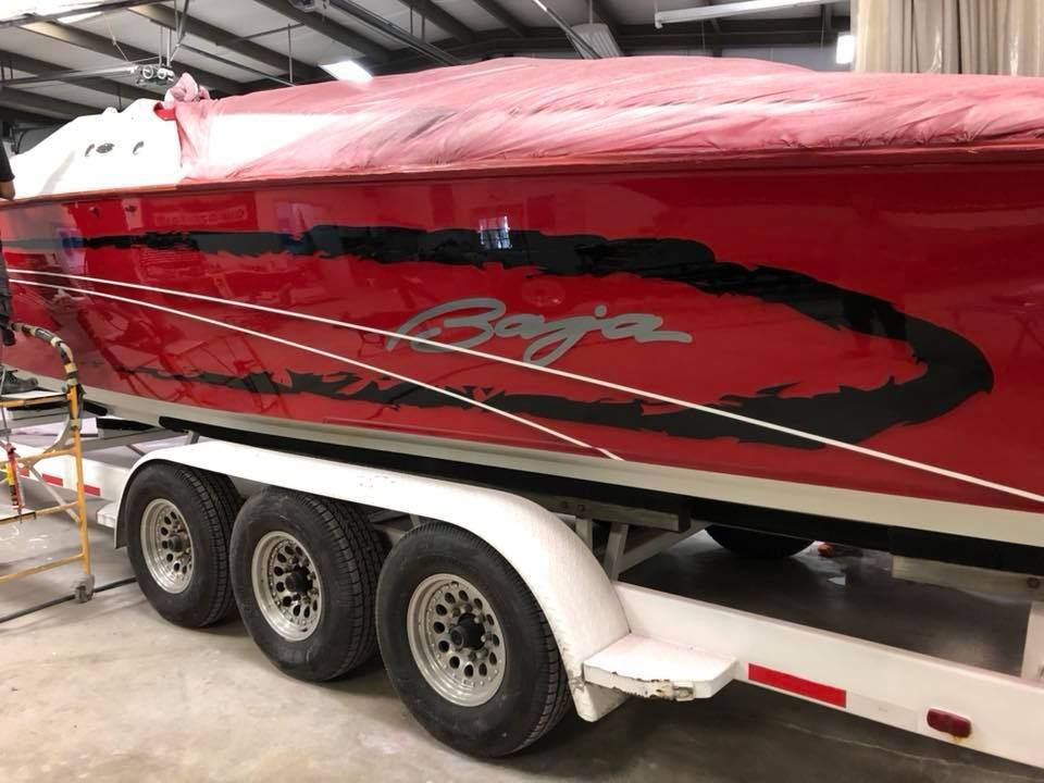 2000 Baja 36 Outlaw Makeover