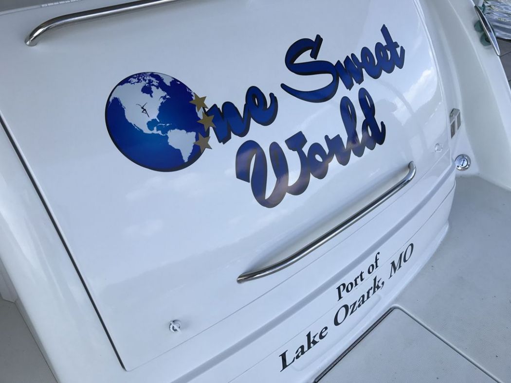 37 Formula Boat Lettering