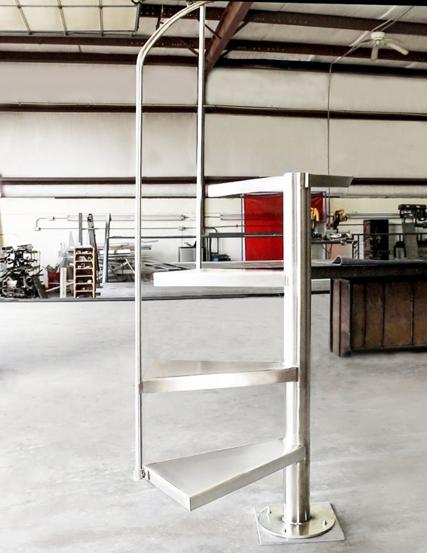 Custom Stainless Steel Stair