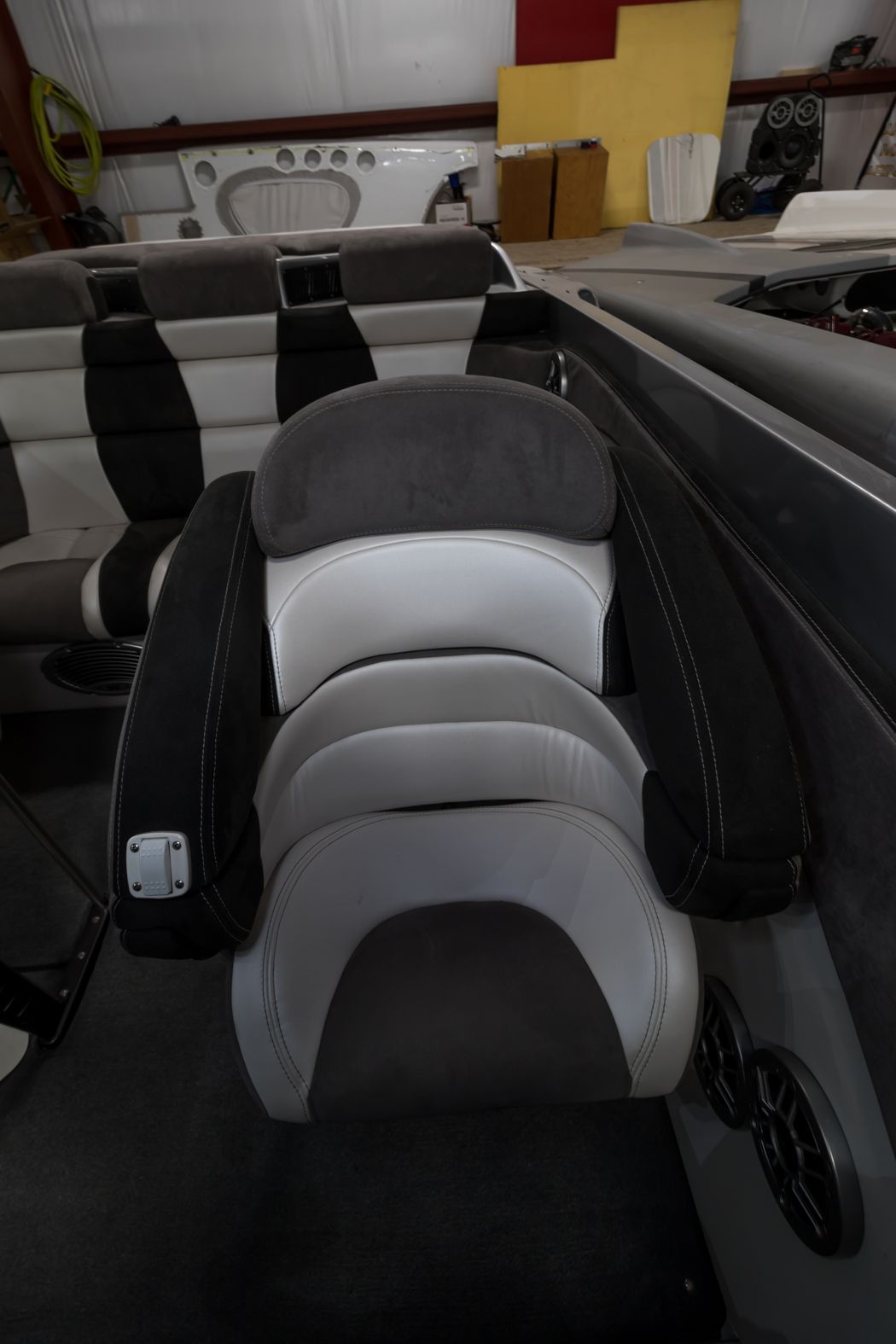 388 Hustler Stereo, SeaDek, & Custom Upholstery