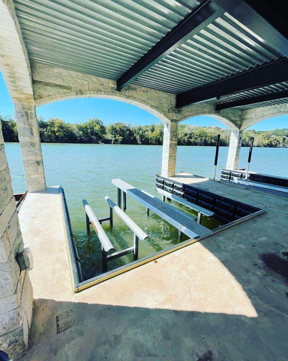 Boat Lift Lake LBJ