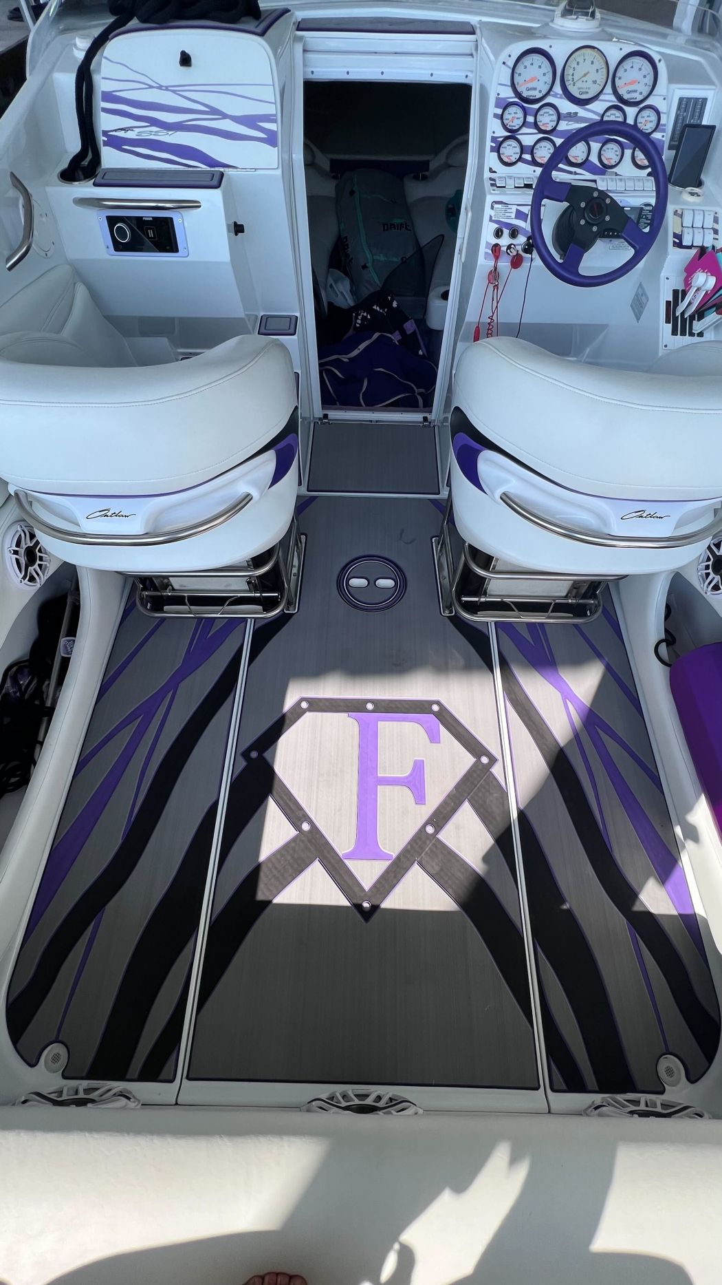 1998 Baja 33 Marine Flooring