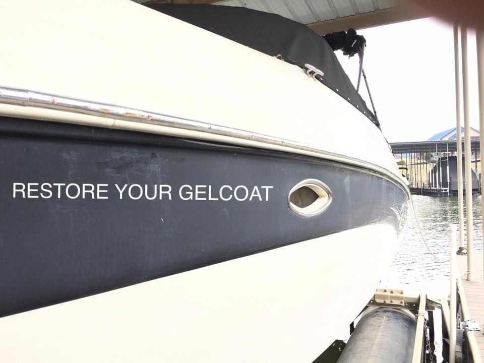 Gel Coat Restoration Grand Lake O' the Cherokees