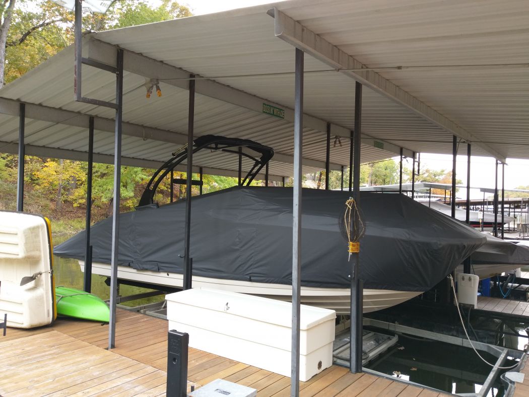 280 Sea Ray Custom Boat Cover Around Arch