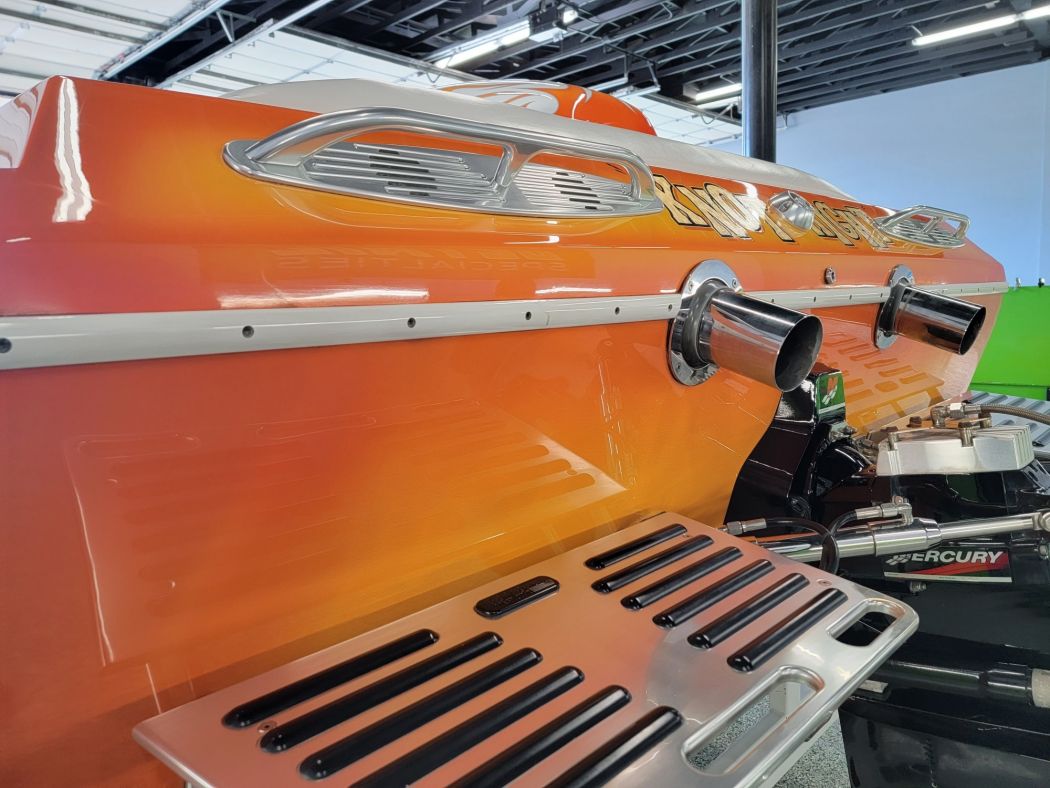 29' Force Marine Boat Detailing