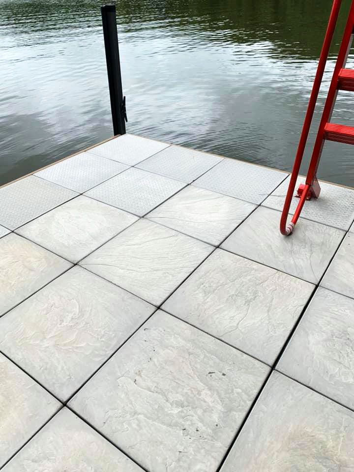 Concrete Tiles for Dock Flooring