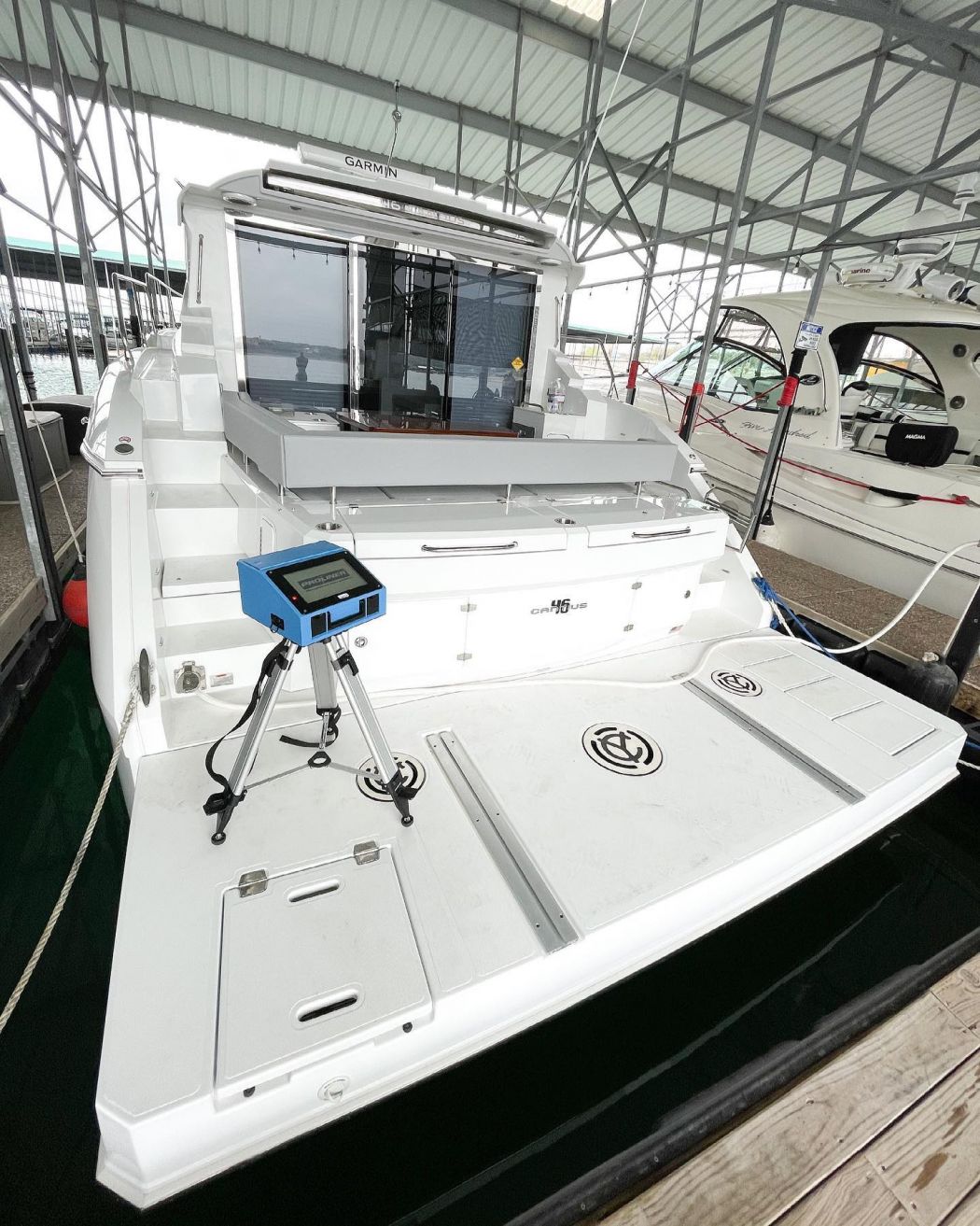 Cantius 46 SeaDek Flooring Installation