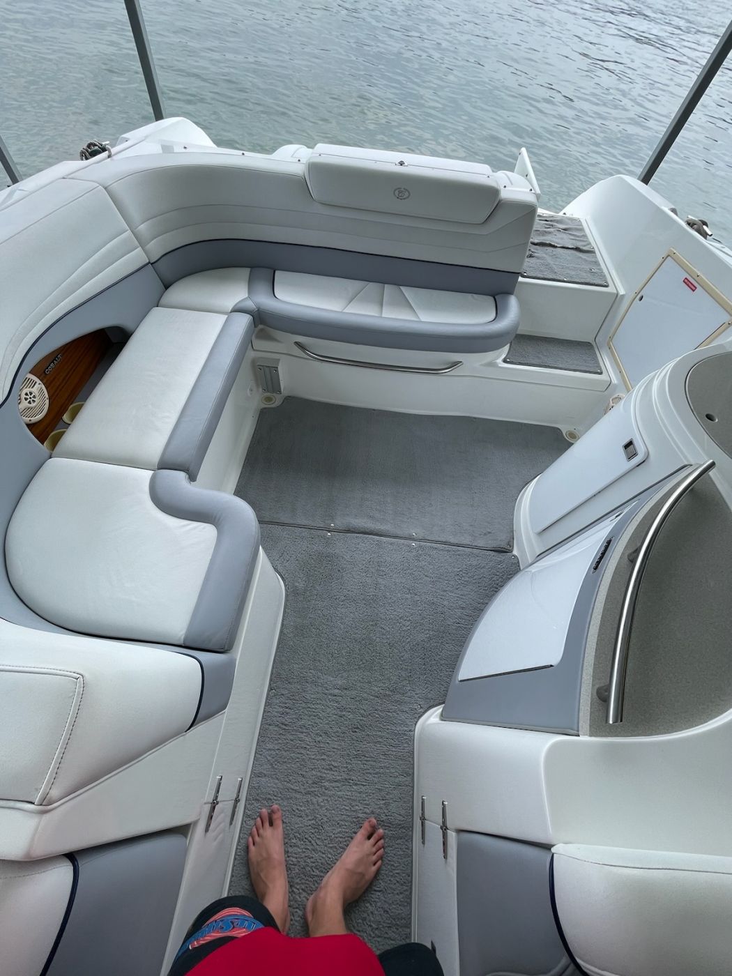Before And After Boat Cleaning Lake of the Ozarks