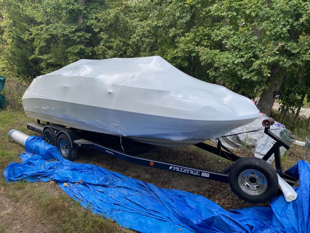 Shrink Wrap for Deck Boat