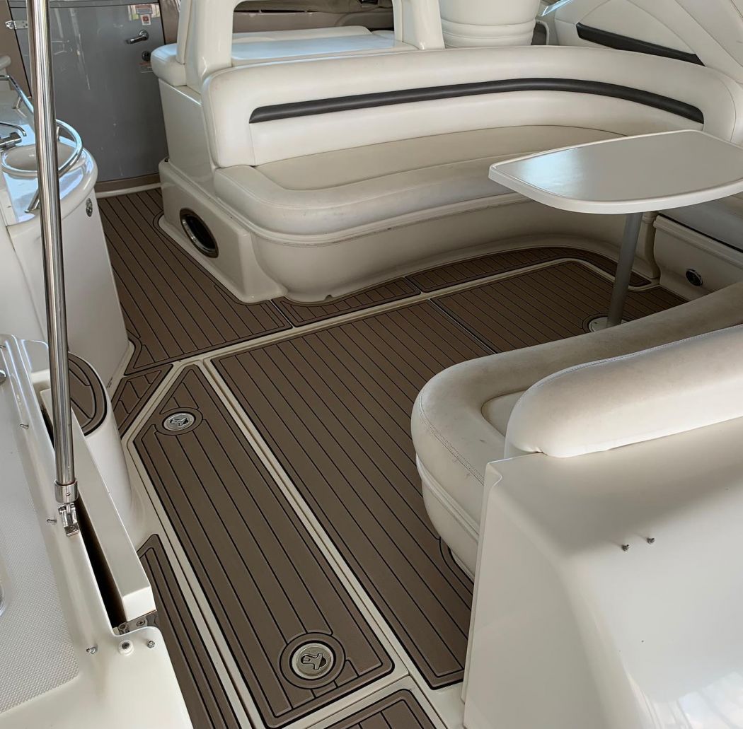 Sea Ray 420 SeaDek Installation
