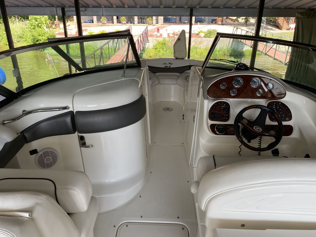 Sea Ray 250 SLX Boat Cleaning