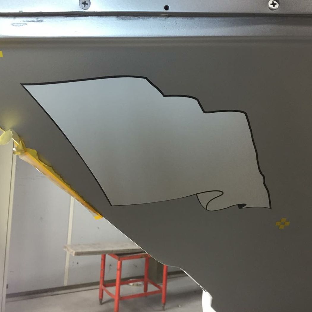 38 Cigarette Top Gun Paint