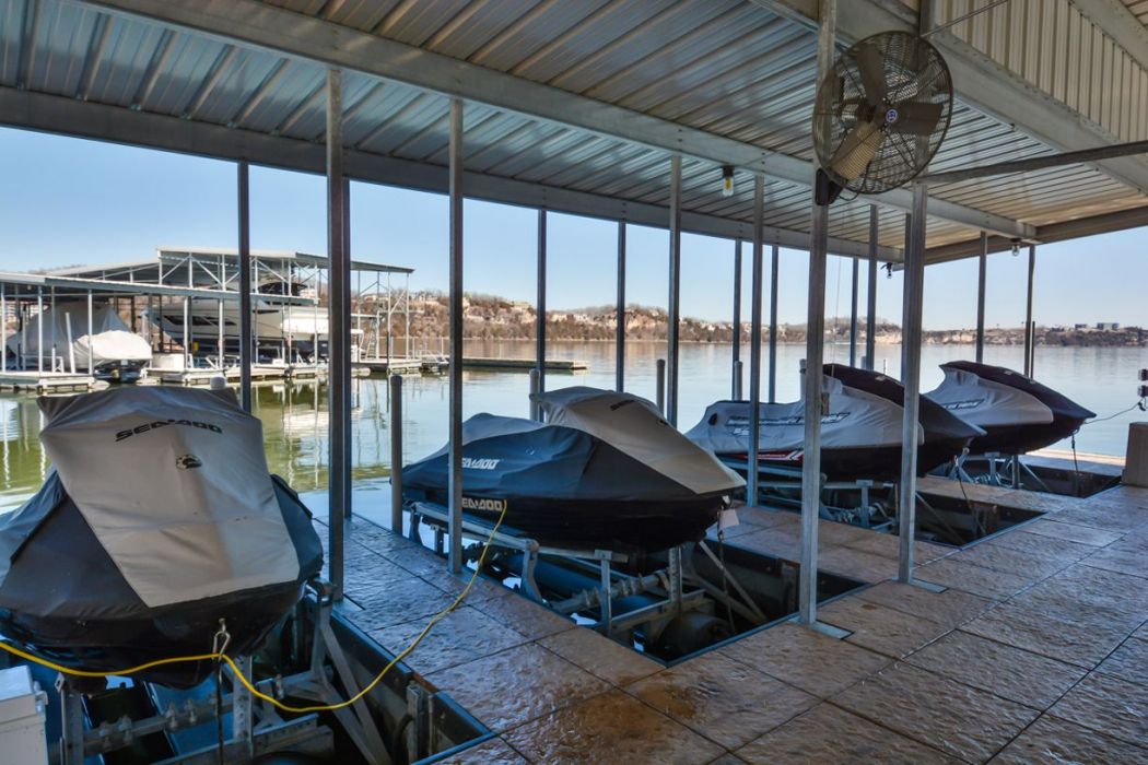 2 Slip Boat Dock With 4 PWC Slips