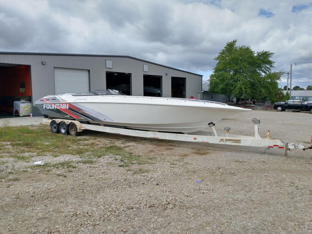 Boat Trailer Restoration 42 Fountain