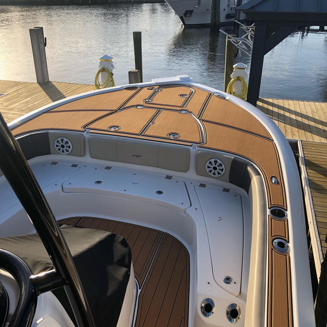 Tidewater Boats SeaDek Installation