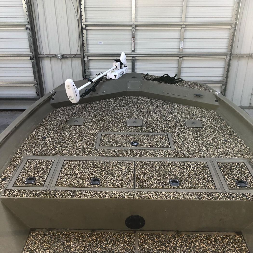 Tracker Fishing Boat SeaDek Flooring