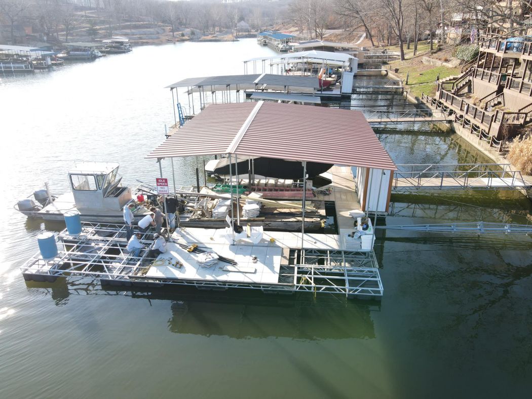 Dock Maintenance Lake of the Ozarks