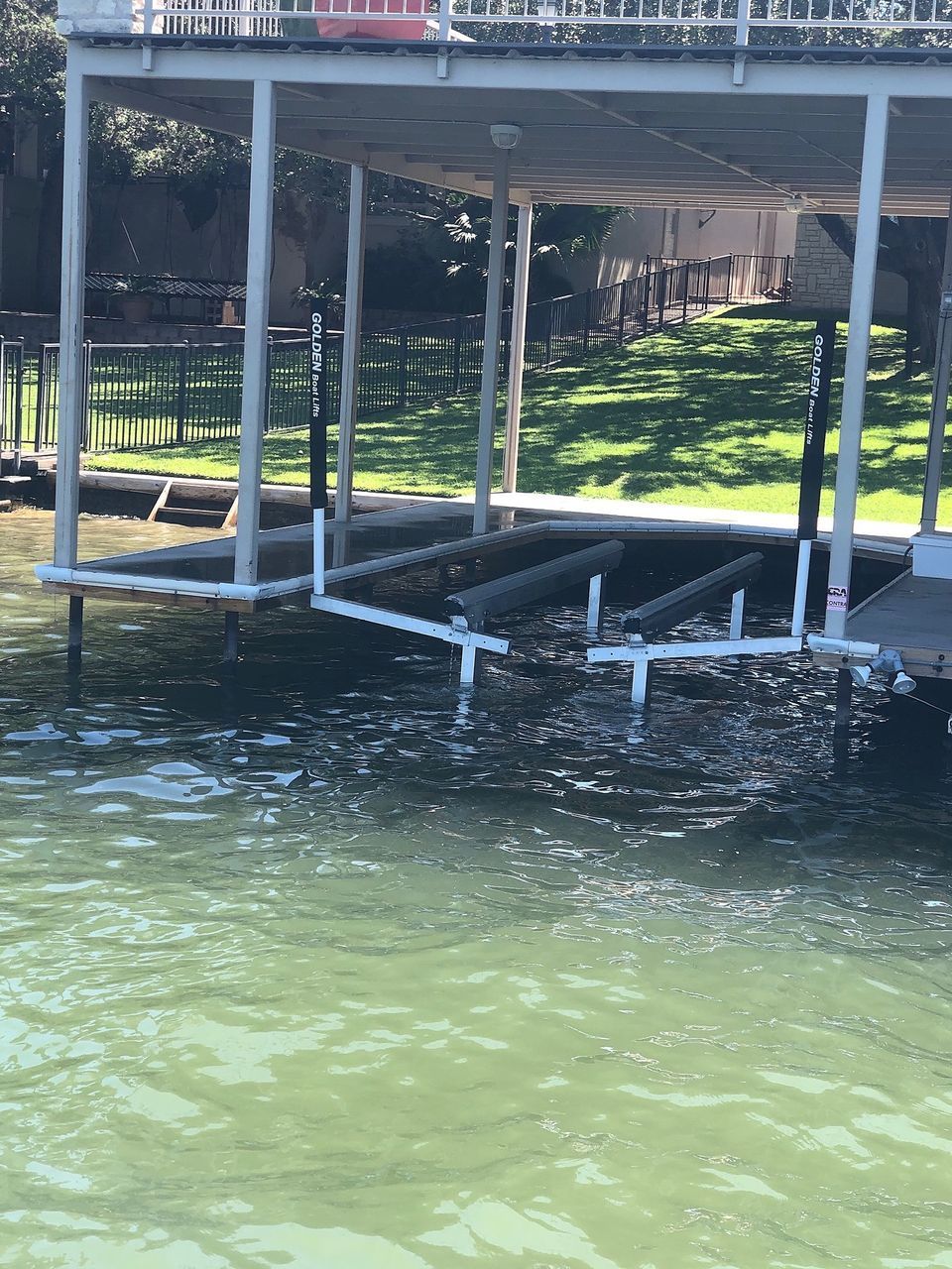 Boat Lift Repair Lake Austin