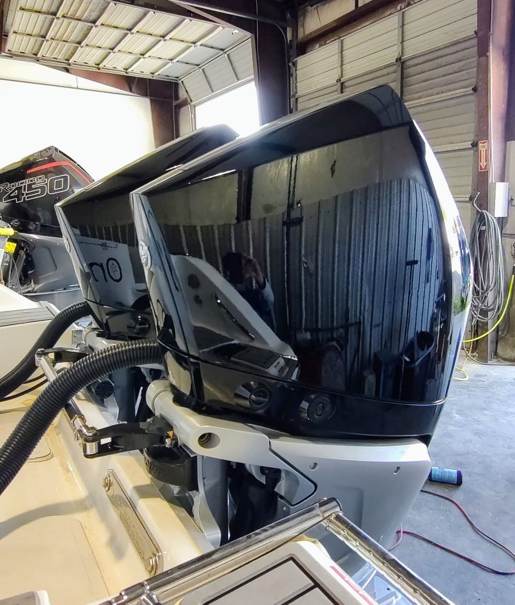 Custom Painted Mercury Verado Outboards