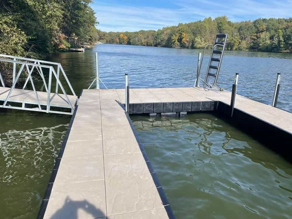 Vandalia Lake Floating Boat Dock